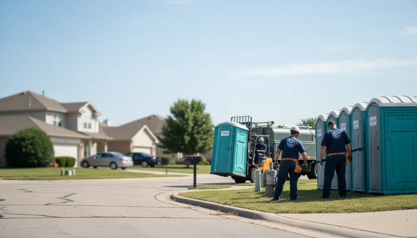 Porta Potty Rental in Morris, OK near me